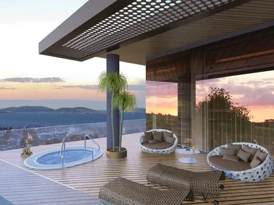 Wohnanlage Apartments with terraces in a high-rise residence with a swimming pool and a panoramic view, near a metro station, Istanbul, Turkey