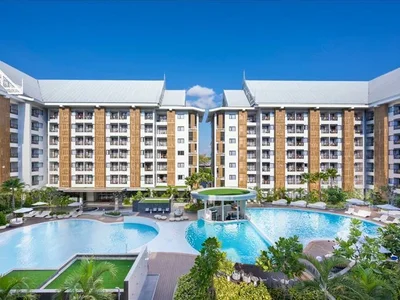 Wohnanlage Residence with a swimming pool, restaurants and a conference room at 800 meters from Jomtien Beach, Pattaya, Thailand