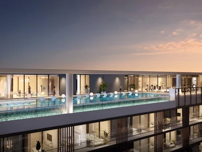 Complexe résidentiel New high-rise The Place Residence close to golf clubs, Dubai Sports City, Dubai, UAE