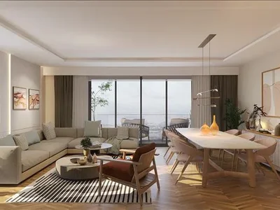 Zespół mieszkaniowy Residence with a garden and co-working areas in front of the metro station, Istanbul, Turkey