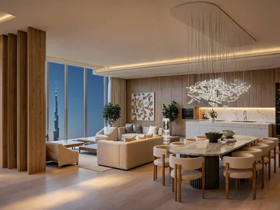 Wohnanlage Luxurious penthouses in one of the tallest skyscrapers DNWT Residences, Business Bay, Dubai, UAE