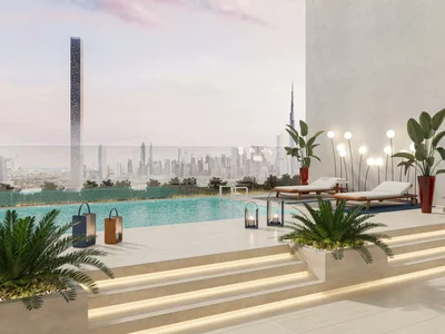 Complejo residencial New residence Riviera IV with rich infrastructure in MBR City, Dubai, UAE