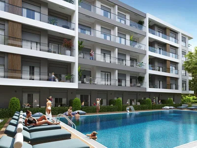 Residential complex New residence with a swimming pool and around-the-clock security, Izmir, Turkey