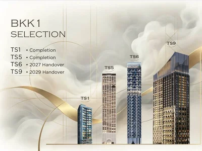 Apartment building Time square 11 in BKK3, Phnom Penh