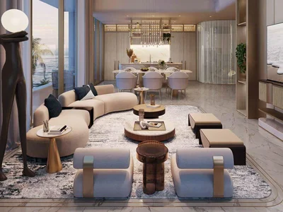 Wohnanlage New project BEACH WALK GRAND 2 with swimming pools, and a kids' playground, Dubai Islands, Dubai, UAE