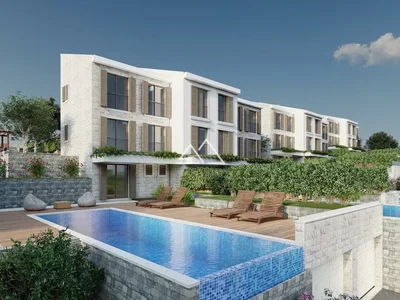 Complejo residencial Newbuilt gated townhouse community in Budva Riviera