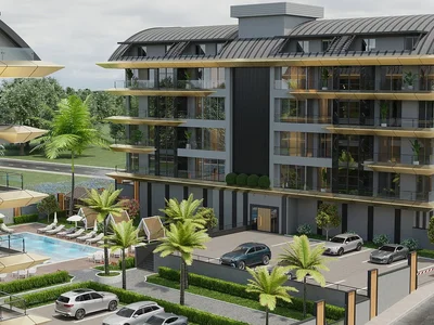 Apartamentowiec Apartamenty w Kompleksie Blisko Plaży w Alanyi