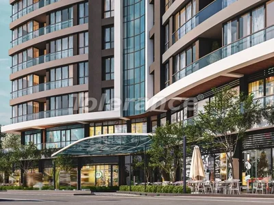 Wohnanlage Bezugsfertige geräumige Apartments 2+1 und 3+1 in Ataşehir, Istanbul vom Bauträger