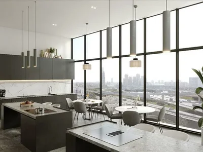 Residential complex New Electra Residence with swimming pools, an aquapark and a mini golf course, JVC, Dubai, UAE