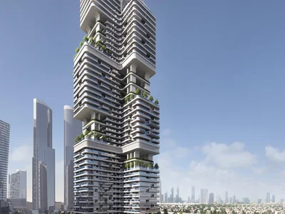 Wohnanlage Society House complex with rooftop terrace, rooftop bar and four gardens with panoramic views of the city centre, Downtown Dubai, Dubai, UAE