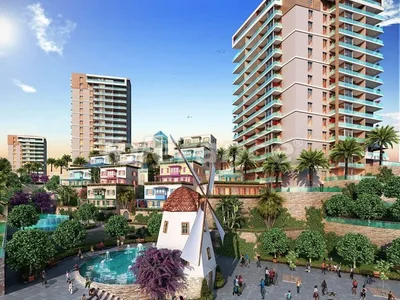 Residential complex Modern apartments in Izmir in a complex with facilities, with the sea views