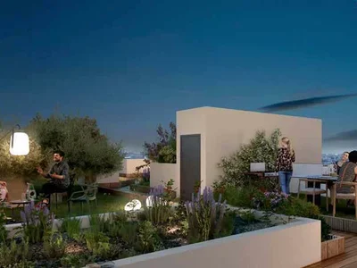 Zespół mieszkaniowy New residential complex with a garden and parking in the 12th arrondissement of Paris, Ile-de-France, France