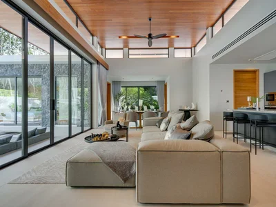 Zespół mieszkaniowy Modern villas with swimming pools and lounge areas, Phuket, Thailand