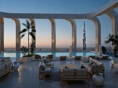 Wohnanlage Luxurious penthouses in one of the tallest skyscrapers DNWT Residences, Business Bay, Dubai, UAE