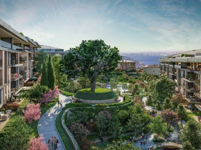 Zespół mieszkaniowy Residential complex in the historic district, with views of the Bosphorus and the mosque, Uskudar, Istanbul, Turkey