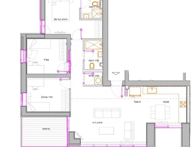 Residential quarter Projet sarona 4 pieces