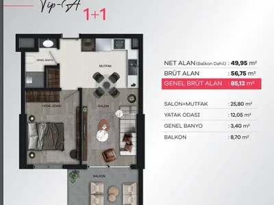 Резиденция A Perfect Residance Project in Bayraklı
