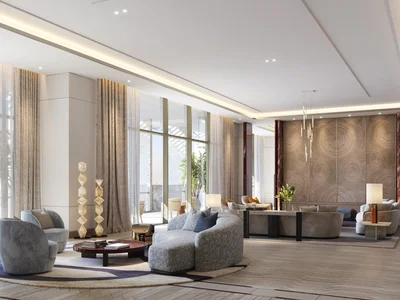 Zespół mieszkaniowy Exclusive penthouses in new Four Seasons Residence with swimming pools and a wellness center, DIFC, Dubai, UAE