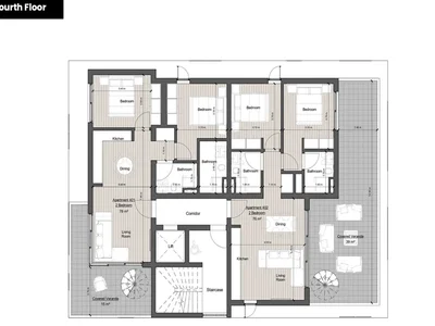 Жилой комплекс Пентхаус 2+1 в комплексе Olivea Residences - Лимассол | Кипр.