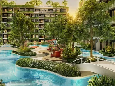Complejo residencial The Title Modeva Condominium is 500 meters from the beach in Bang Tao.