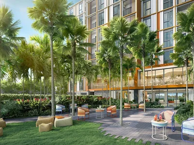 Zespół mieszkaniowy New residential complex of comfort-class apartments in Wichit, Phuket, Thailand