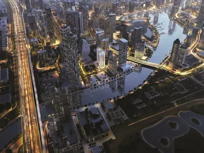 Wohnanlage High-rise residence Merano Tower with around-the-clock security close to Burj Khalifa and Jumeirah Beach, Business Bay area, Dubai, UAE