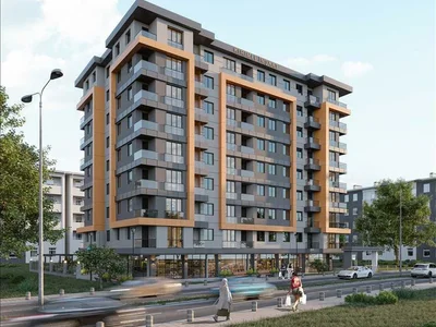 Zespół mieszkaniowy New residence with a green area and picturesque views near the coast, Istanbul, Turkey