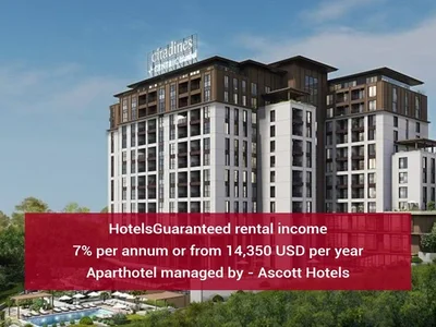 Zespół mieszkaniowy Guaranteed Income! Furnished 1+1 and 2+1 apartments managed by Ascott Hotels.
