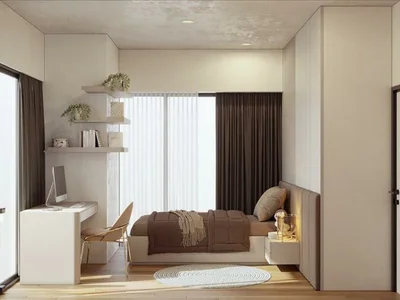 Zespół mieszkaniowy New residence with swimming pools and a park close to a metro station and highways, Istanbul, Turkey