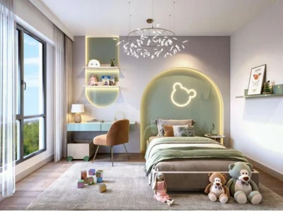 Zespół mieszkaniowy New residence with a swimming pool and a kids' playground, Istanbul, Turkey