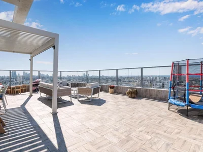 Жилой квартал Magnifique penthouse 5 pieces a vendre vue panoramique sur la mer tel aviv