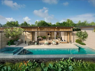 Residential complex Complex of villas with swimming pools and a view of the lagoon, Bang Tao, Phuket, Thailand