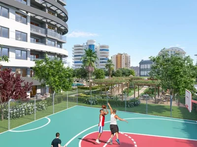 Dzielnica mieszkaniowa Modern apartment in the center of Mahmutlar, Alanya
