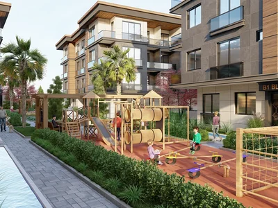 Apartamentowiec Przestronne Apartamenty 1,4 km od Przystani w Beylikdüzü Stambuł