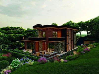 Zespół mieszkaniowy New complex of first-class villas with swimming pools in Durusu area, Istanbul, Türkiye