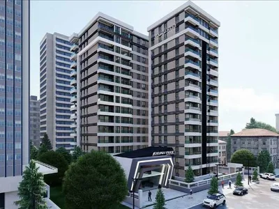 Zespół mieszkaniowy Residence with a green area near the coast, in the center of Istanbul, Turkey