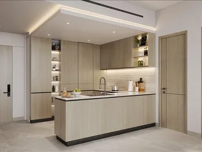 Residential complex New Verano Residence with swimming pool close to Autodrome, Dubai Studio City, Dubai, UAE