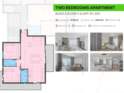 Complejo residencial MIRAL GARDENS   — UNIVERSAL, PAPHOS