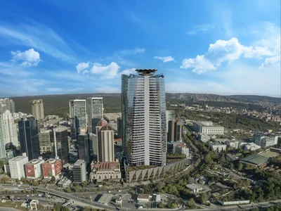 Complejo residencial New residence with a swimming pool, lounge areas and a heliport, Istanbul, Turkey