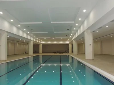 Zespół mieszkaniowy Residence with swimming pools close to a beach and marina, Istanbul, Turkey