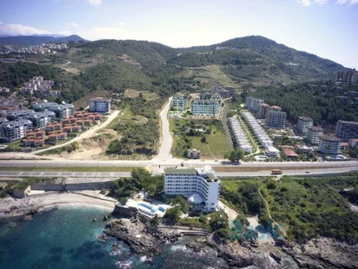 Dzielnica mieszkaniowa Contemporary seafront apartment in Alanya