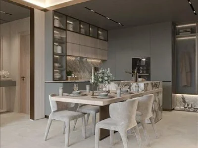 Жилой комплекс Новая резиденция Mayfair Gardens с бассейном, садом и панорамными видами рядом с Бурдж Халифа и Дубайским каналом, Al Satwa, Дубай, ОАЭ