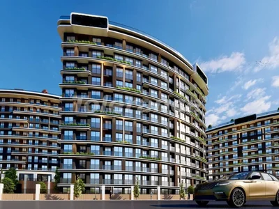 Zespół mieszkaniowy Modern apartments 1+1, 2+1 in Gaziosmanpaşa, İstanbul in a complex with installment plan and sea view
