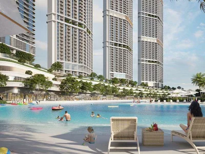 Wohnanlage New high-rise residence 360 Riverside Crescent with swimming pools and restaurants close to the city center, Nad Al Sheba 1, Dubai, UAE
