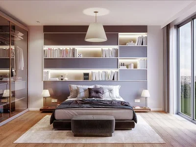 Wohnanlage New residence with a swimming pool and around-the-clock security near a metro station, Istanbul, Turkey