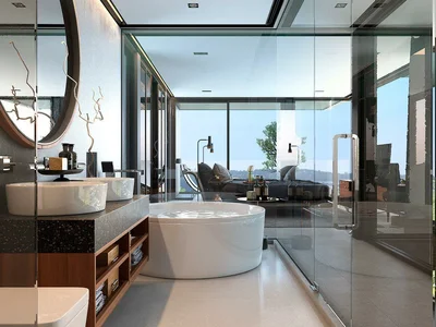Residential complex New complex of villas with swimming pools, Rawai, Phuket, Thailand