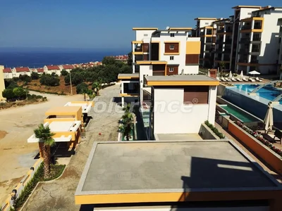 Wohnanlage Apartments 4+1, 6+1 in Kuşadası mit Meerblick und Möglichkeit, die türkische Staatsbürgerschaft zu beantragen