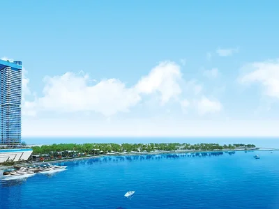 Wohngebäude Wohnungen mit Meerblick in Dubai mit Ratenzahlungsplan