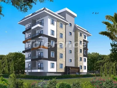 Wohnanlage Moderne 1+1 Wohnungen, 2+1 Duplexwohnungen von einem zuverlässigen Bauträger in Mahmutlar, Alanya, nur 900 m vom Meer entfernt