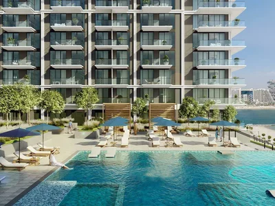 Wohnanlage New apartments with views of the sea, marina and large park, in Beach Mansion complex with private beach, Beachfront area, Dubai, UAE